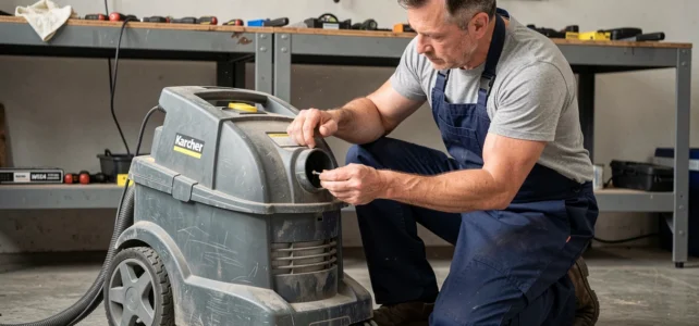 Guide complet pour démonter et nettoyer un aspirateur Karcher WD4 facilement